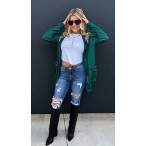 Blakeley Lola Fall Cardigan - Green